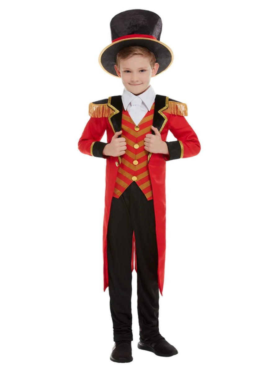 BOYS DELUXE RINGMASTER COSTUME
