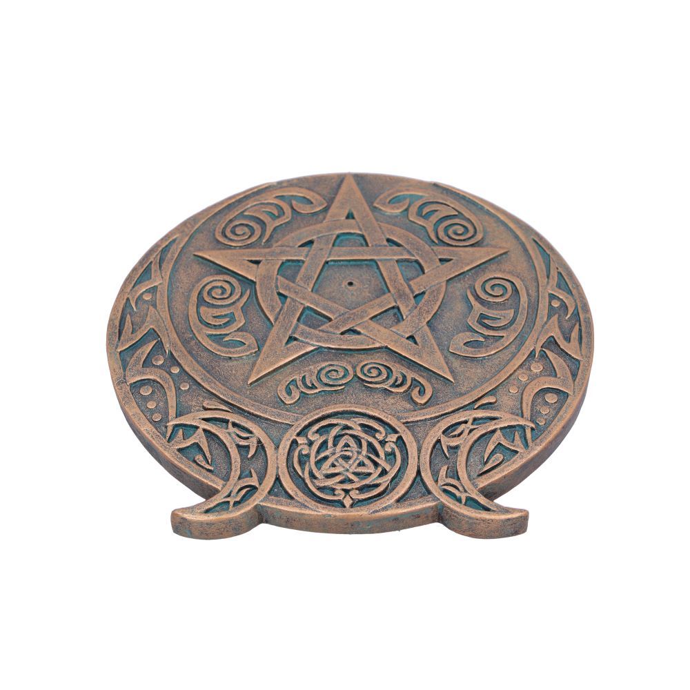 TRIPLE MOON FRAGRANCE INCENSE BURNER 13.7CM