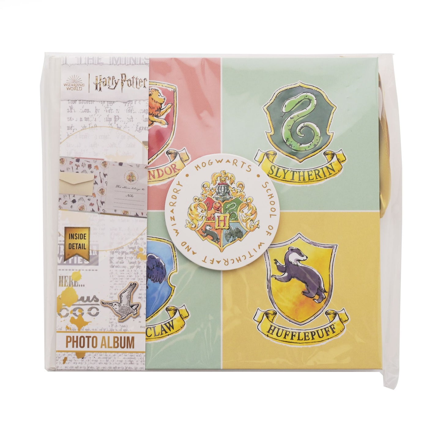 HARRY POTTER CHARMS PHOTO ALBUM - HOUSE CRESTS