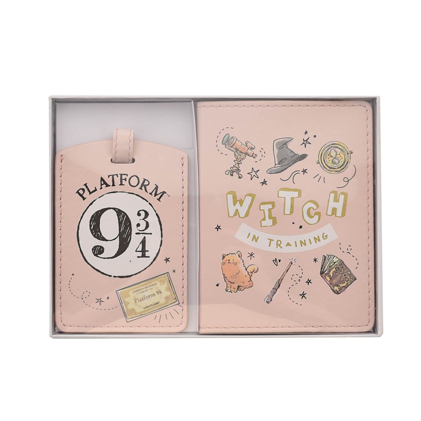 HARRY POTTER CHARMS PASSPORT SET - WITCH IN TRAINING