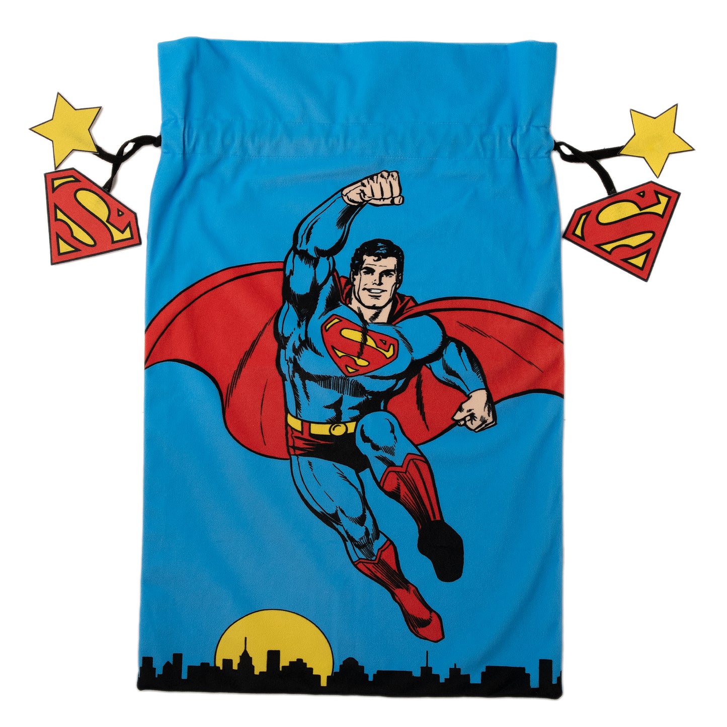 DC COMIC CHRISTMAS SANTA SACK - SUPERMAN
