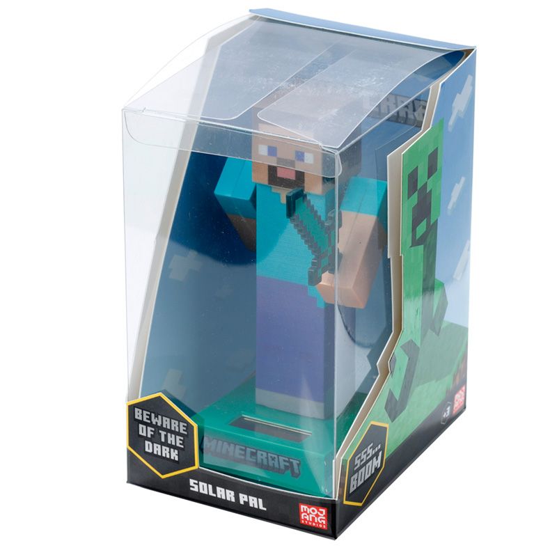 MINECRAFT STEVE SOLAR PAL
