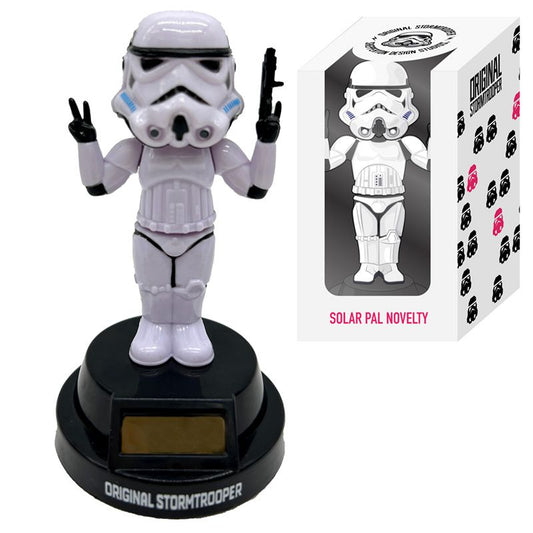 THE ORIGINAL STORMTROOPER PEACE SOLAR PAL