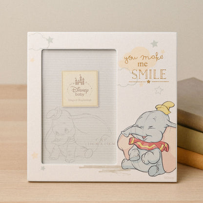 DISNEY MAGICAL BEGINNINGS FRAME 4" X 6" SMILE - DUMBO
