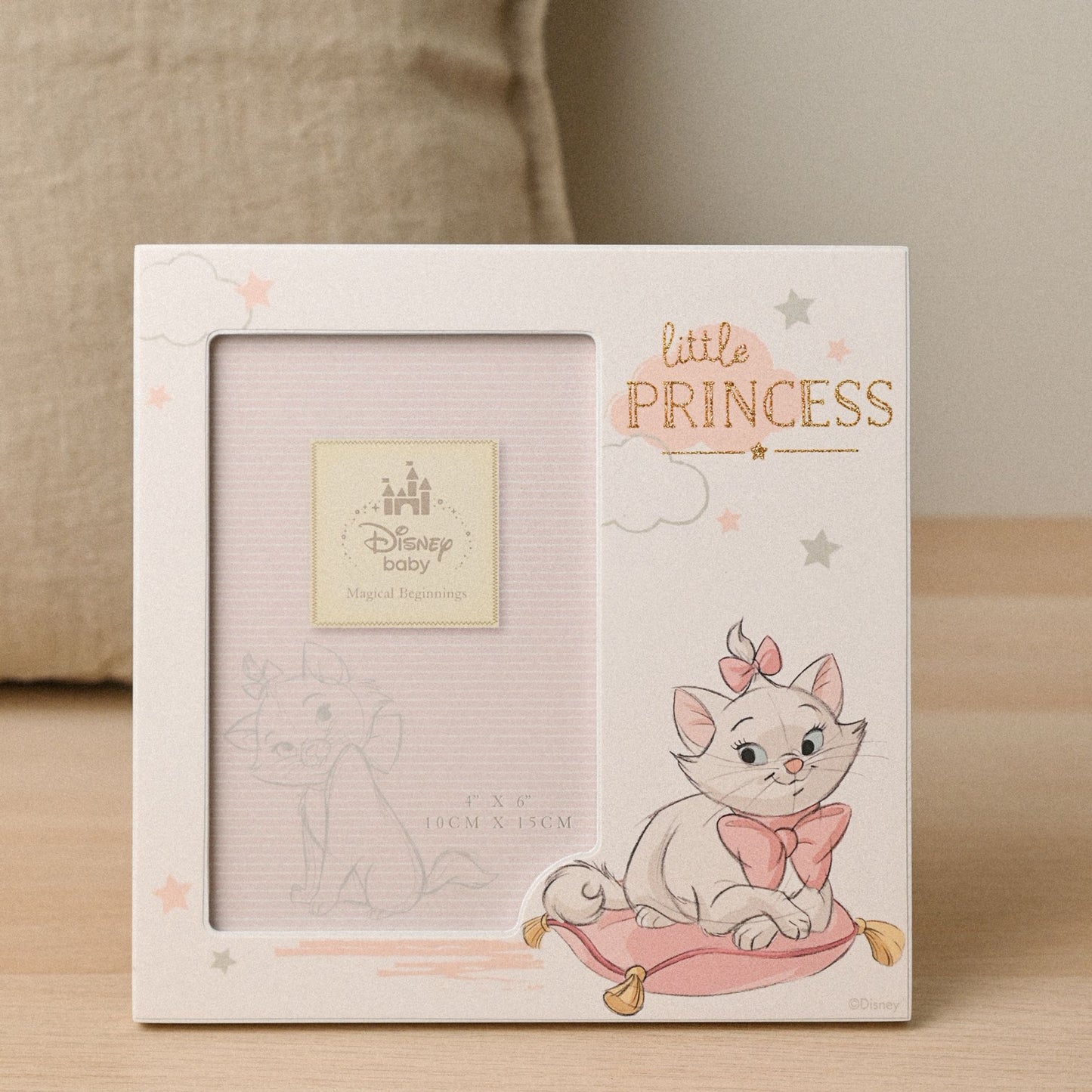 DISNEY MAGICAL BEGINNINGS FRAME 4" X 6" LITTLE PRINCESS