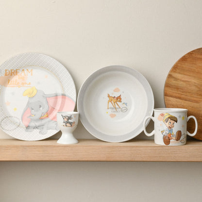 DISNEY MAGICAL BEGINNINGS SET BOWL, PLATE, MUG & EGG CUP