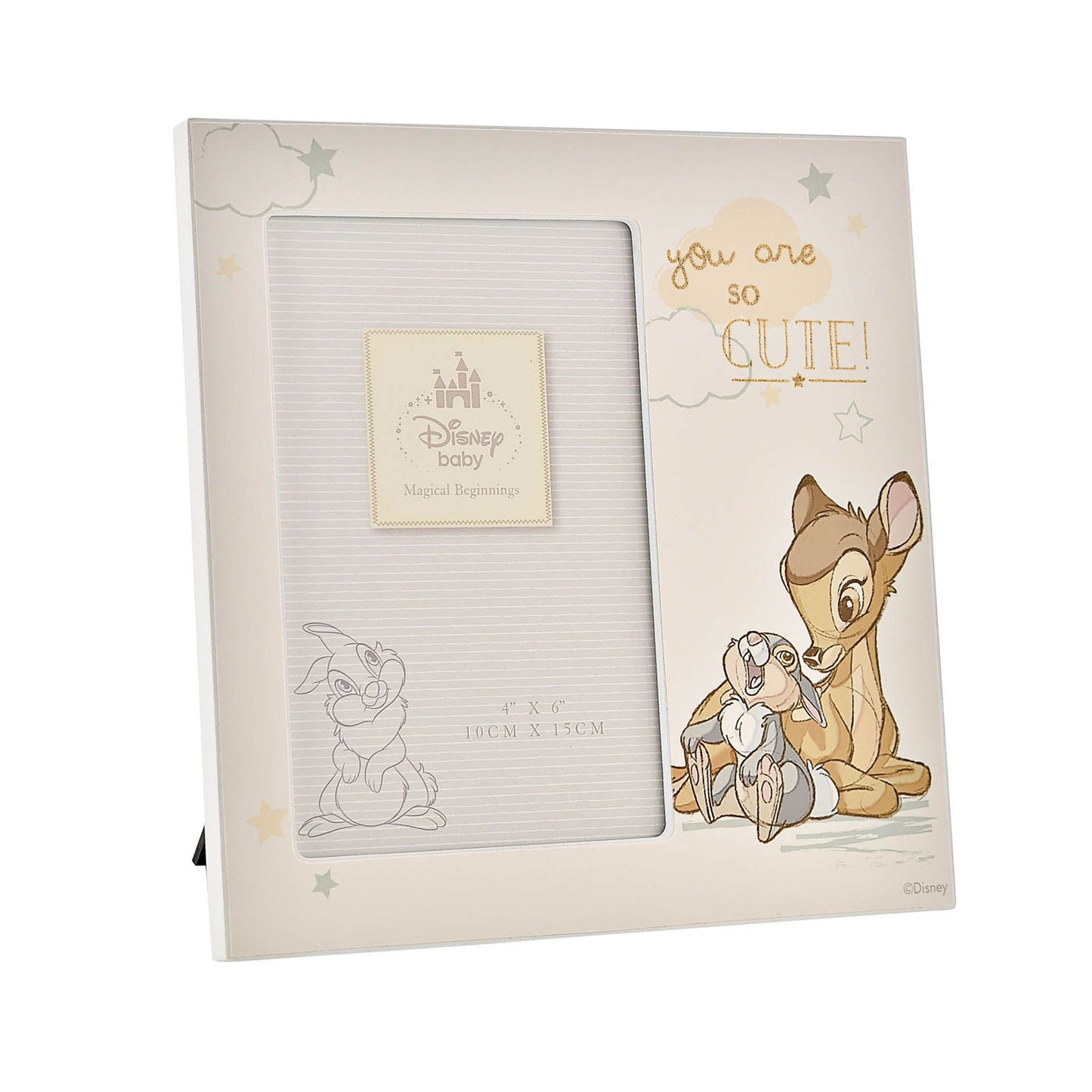 DISNEY MAGICAL BEGINNINGS FRAME 4" X 6" BAMBI