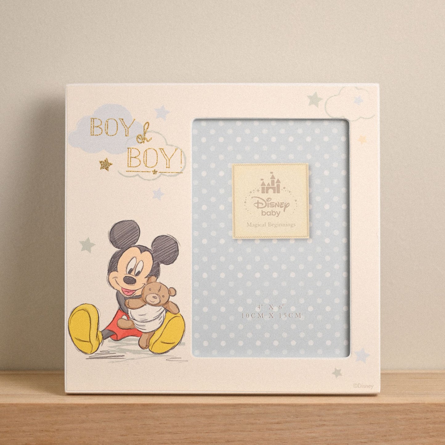DISNEY MAGICAL BEGINNINGS FRAME 4" X 6" MICKEY