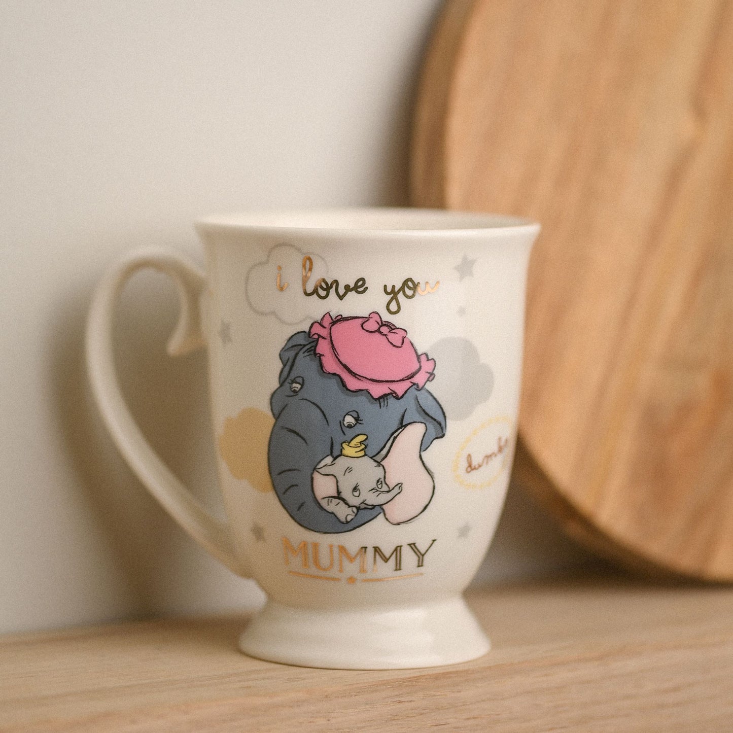 DISNEY MAGICAL BEGINNINGS DUMBO MUG - I LOVE YOU MUMMY