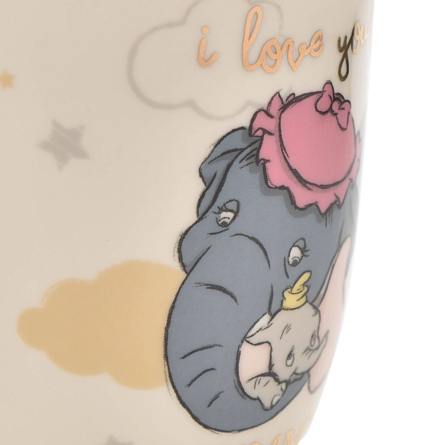 DISNEY MAGICAL BEGINNINGS DUMBO MUG - I LOVE YOU MUMMY