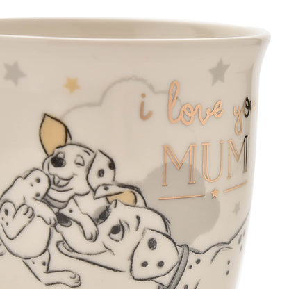 DISNEY MAGICAL BEGINNINGS DALMATIAN MUG - I LOVE YOU MUM