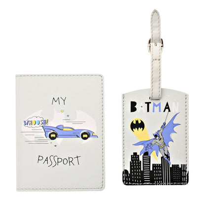 BATMAN LUGGAGE TAG & PASSPORT SET