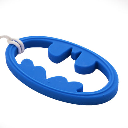 BATMAN BLUE SILICONE TEETHER
