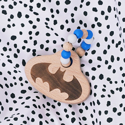 BATMAN WOODEN TEETHER