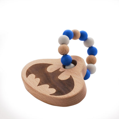BATMAN WOODEN TEETHER