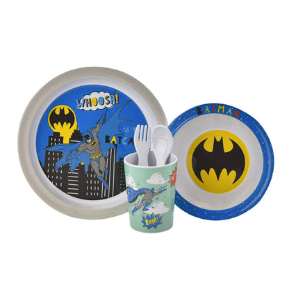 WARNER BROS BATMAN MELAMIME DINNER SET