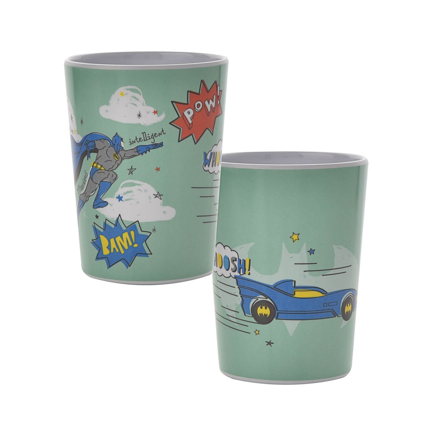 WARNER BROS BATMAN MELAMIME DINNER SET