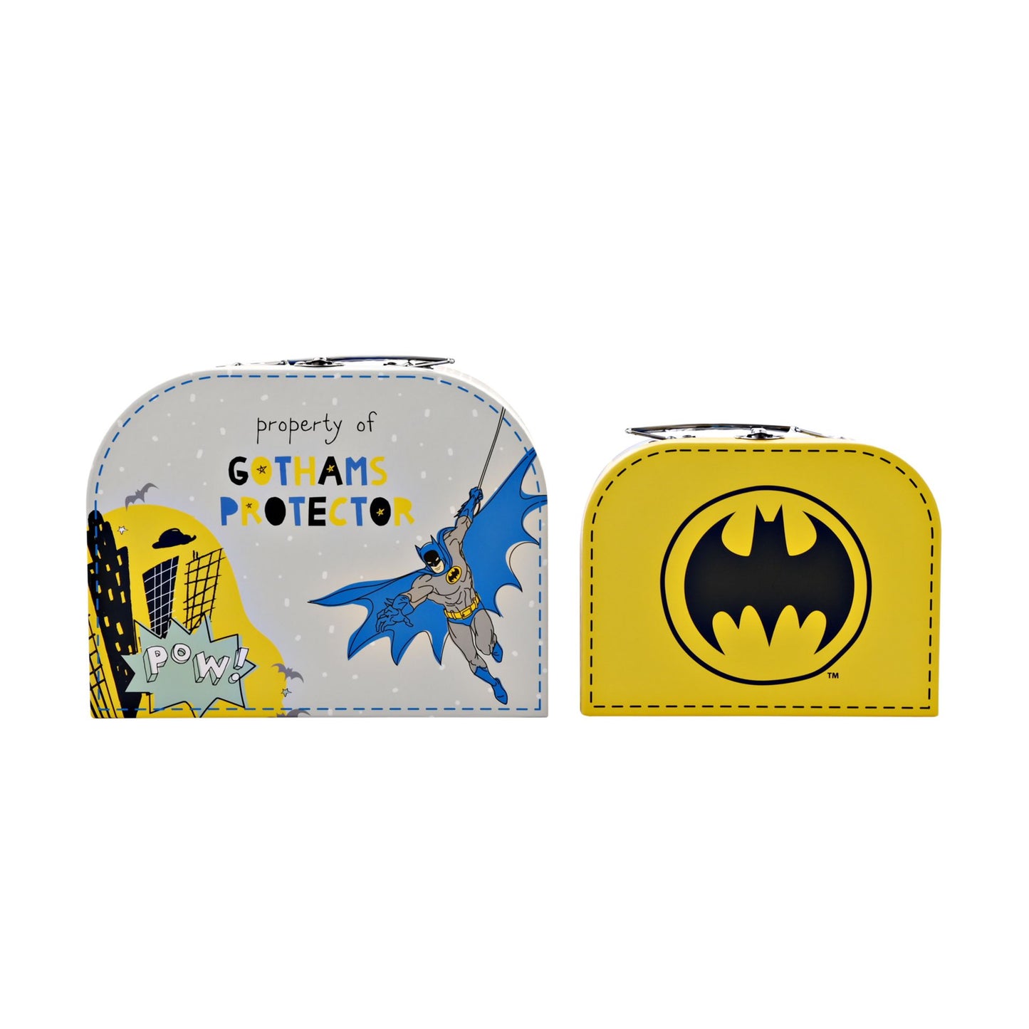 BATMAN SET OF 2 SUITCASE STORAGE BOXES
