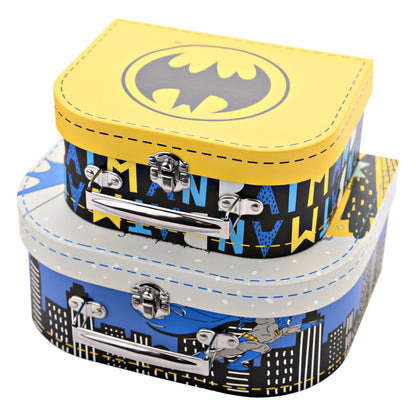 BATMAN SET OF 2 SUITCASE STORAGE BOXES