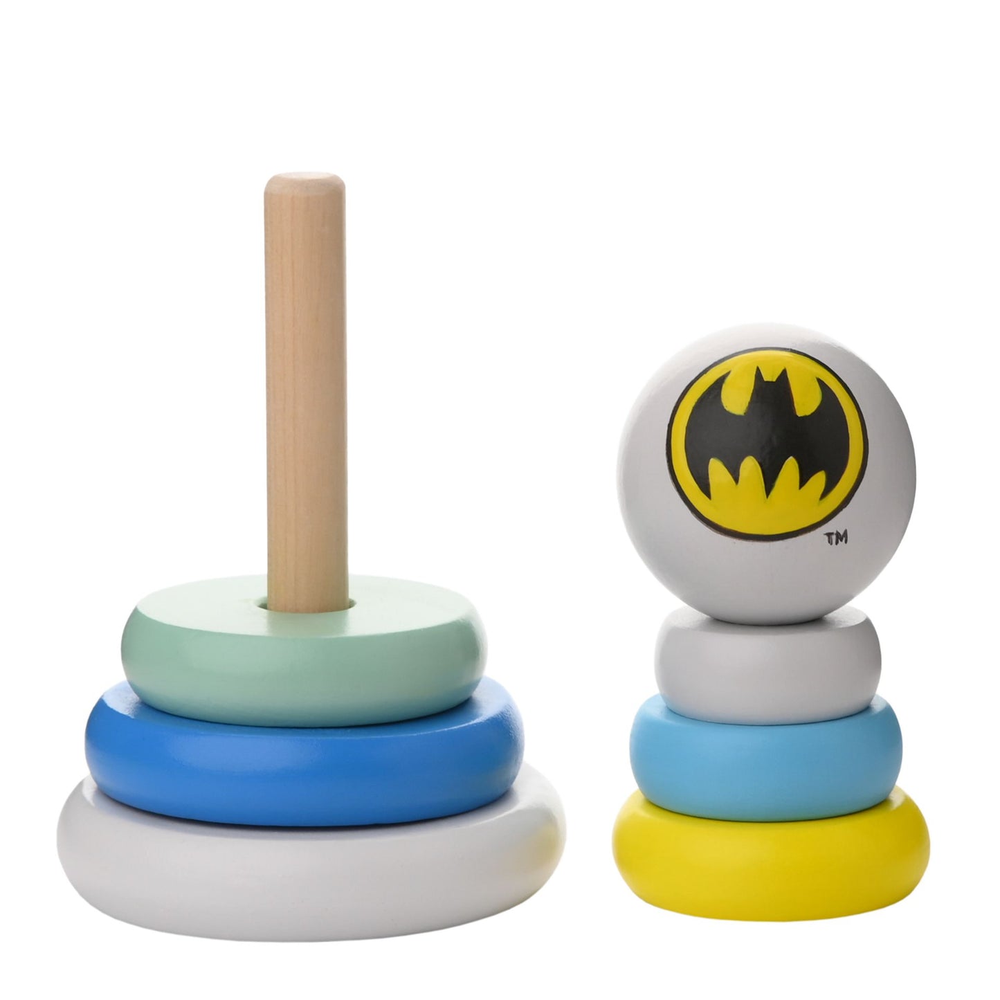 WARNER BROS BATMAN WOODEN STACKING TOY