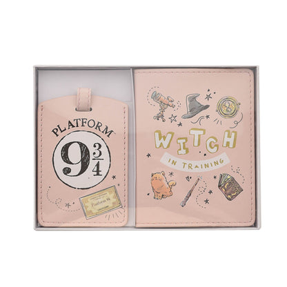 HARRY POTTER CHARMS PASSPORT SET - WITCH IN TRAINING