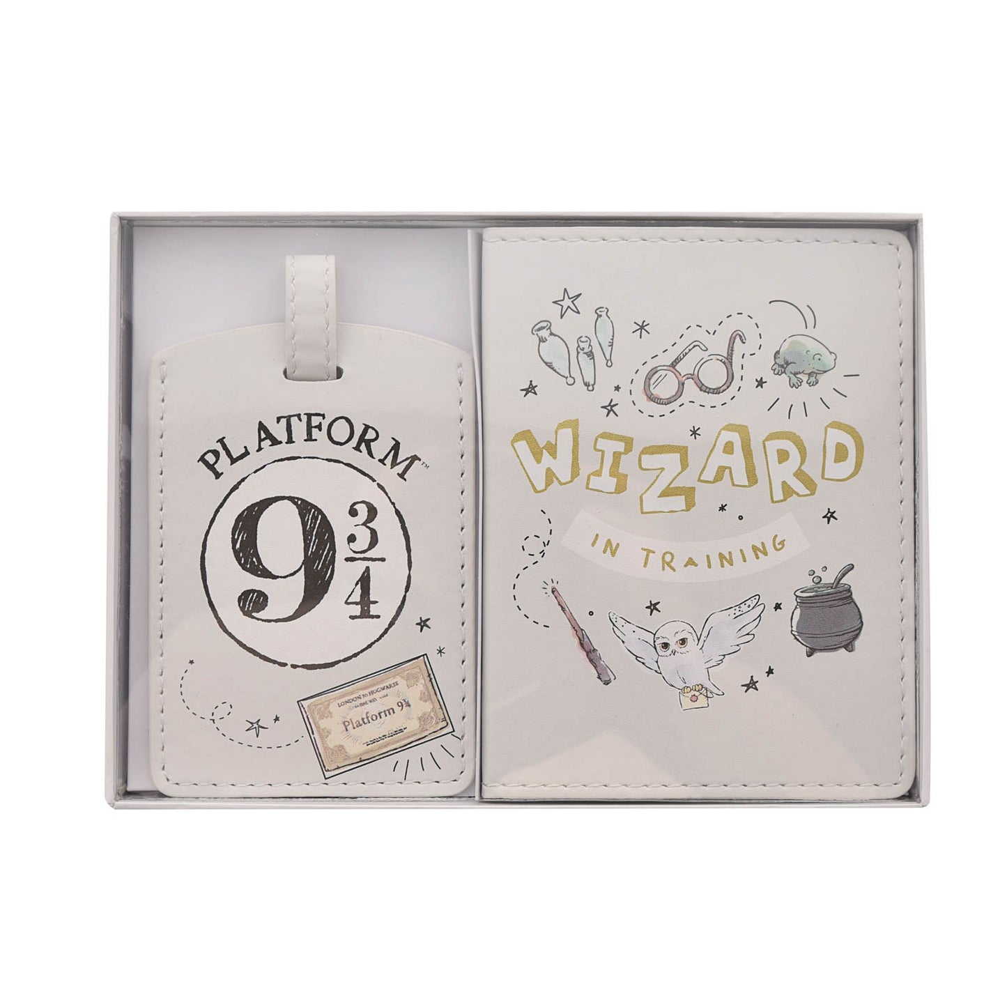 HARRY POTTER CHARMS PASSPORT SET - WIZARD IN TRAINING