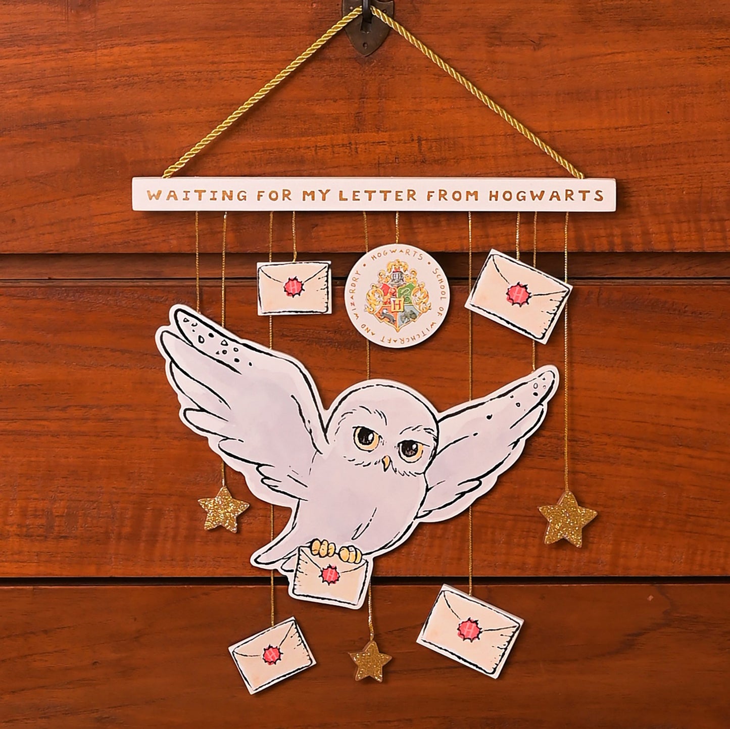 HARRY POTTER CHARMS PLAQUE - HEDWIG