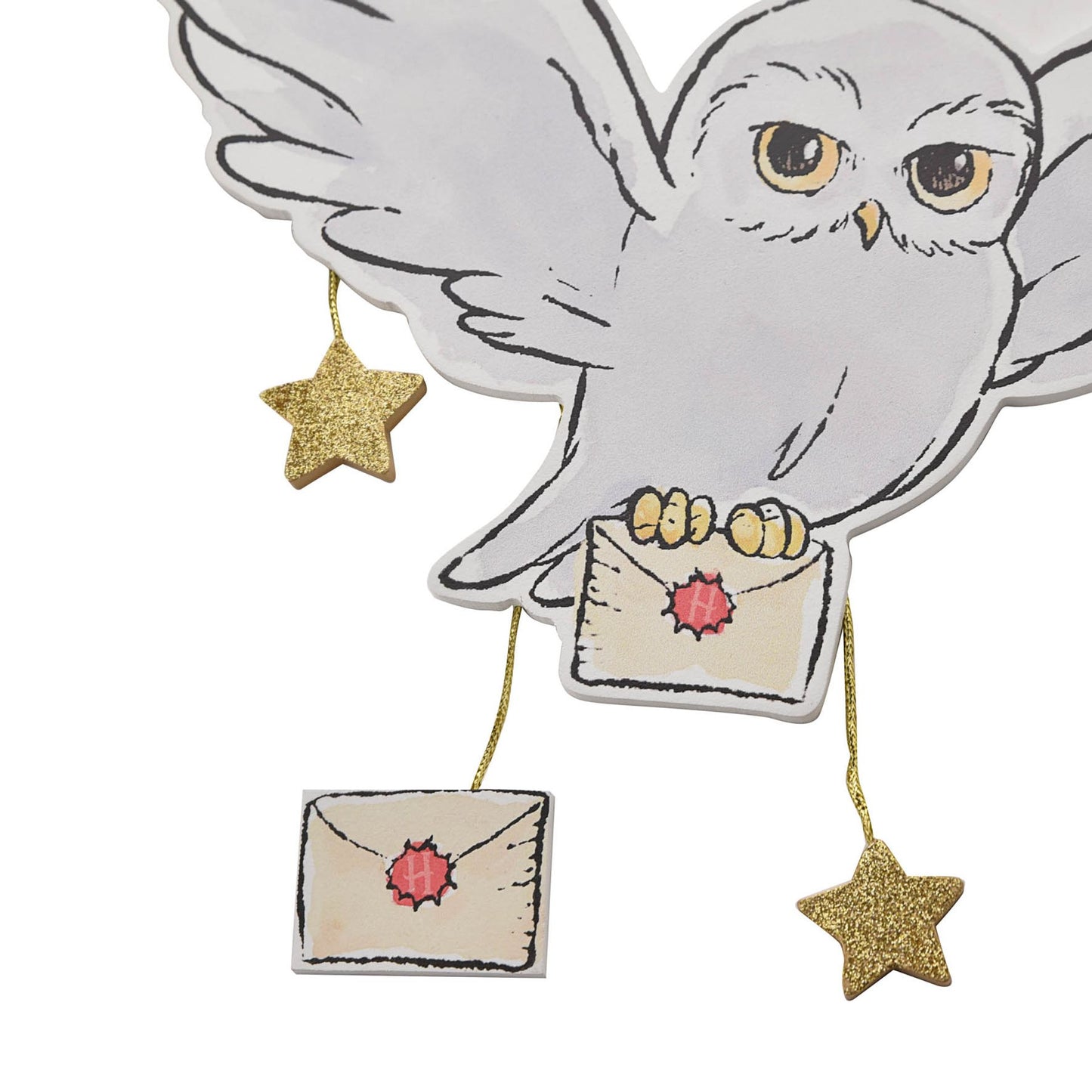 HARRY POTTER CHARMS PLAQUE - HEDWIG