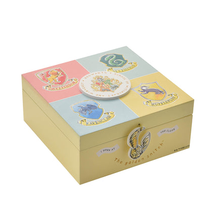 HARRY POTTER CHARMS KEEPSAKE BOX - HOUSE CRESTS