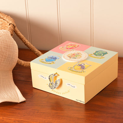 HARRY POTTER CHARMS KEEPSAKE BOX - HOUSE CRESTS