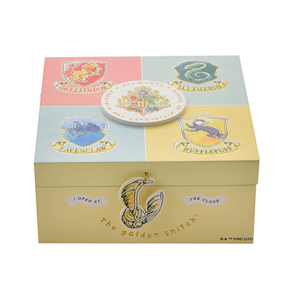 HARRY POTTER CHARMS KEEPSAKE BOX - HOUSE CRESTS