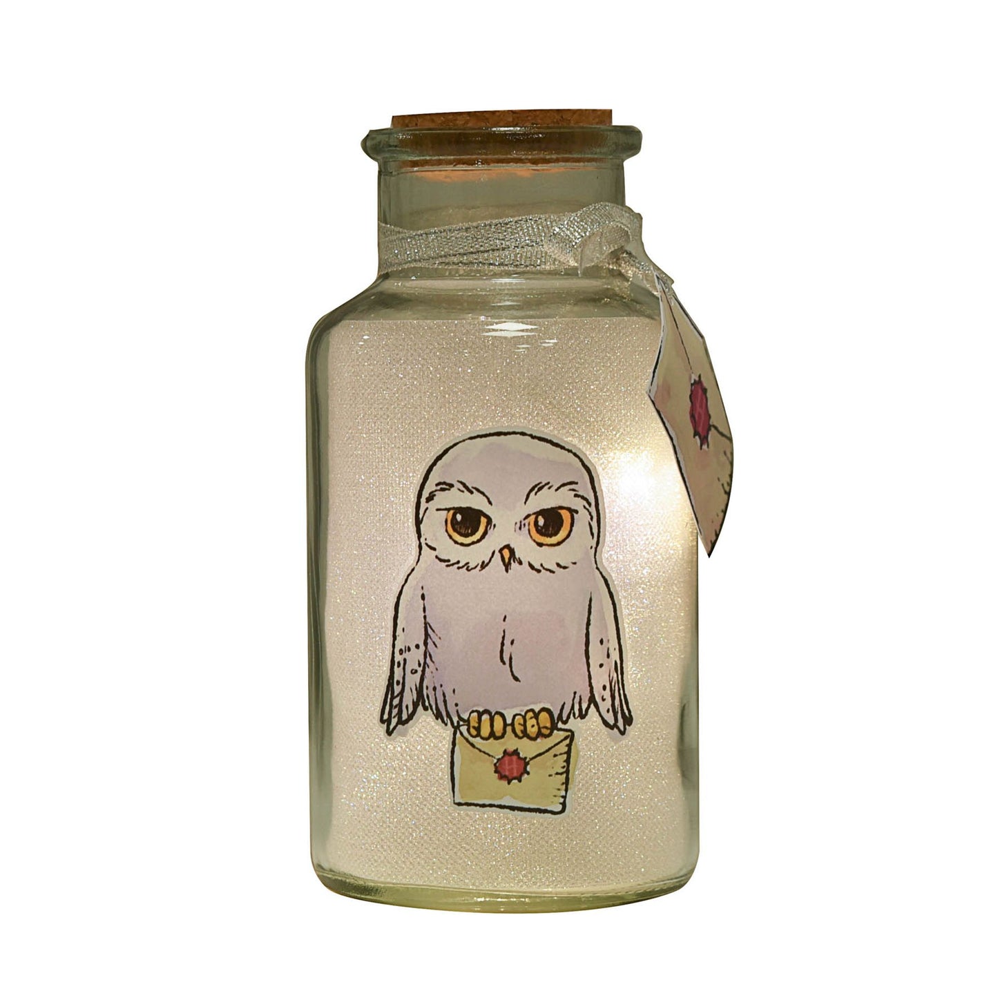 HARRY POTTER CHARMS LIGHT UP JAR - HEDWIG