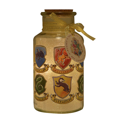 HARRY POTTER CHARMS LIGHT UP JAR - HOUSE CRESTS