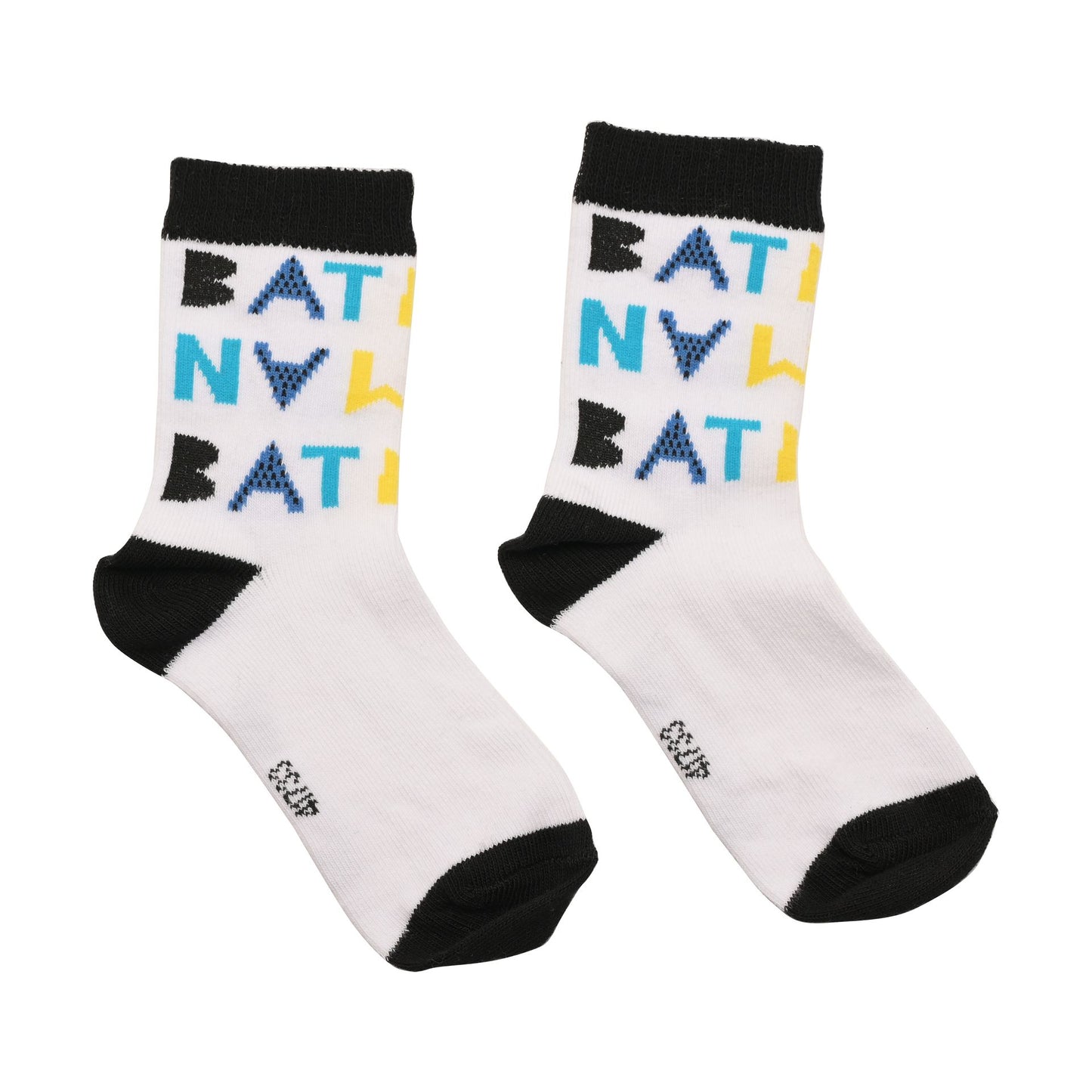 WARNER BROS LITTLE HEROES 3PK BATMAN SOCKS - 3-12 MONTHS