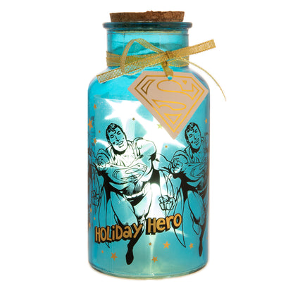DC COMIC LED LIGHT UP JAR - SUPERMAN