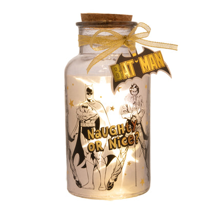 DC COMIC LED LIGHT UP JAR - BATMAN