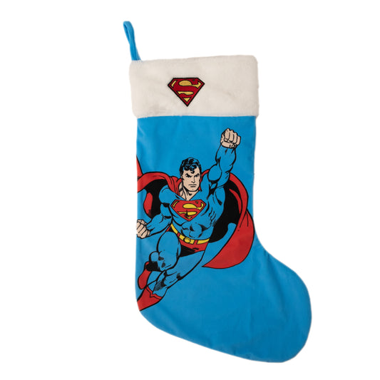 DC COMIC CHRISTMAS STOCKING - SUPERMAN